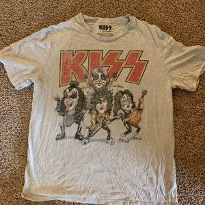 KISS band t shirt XL